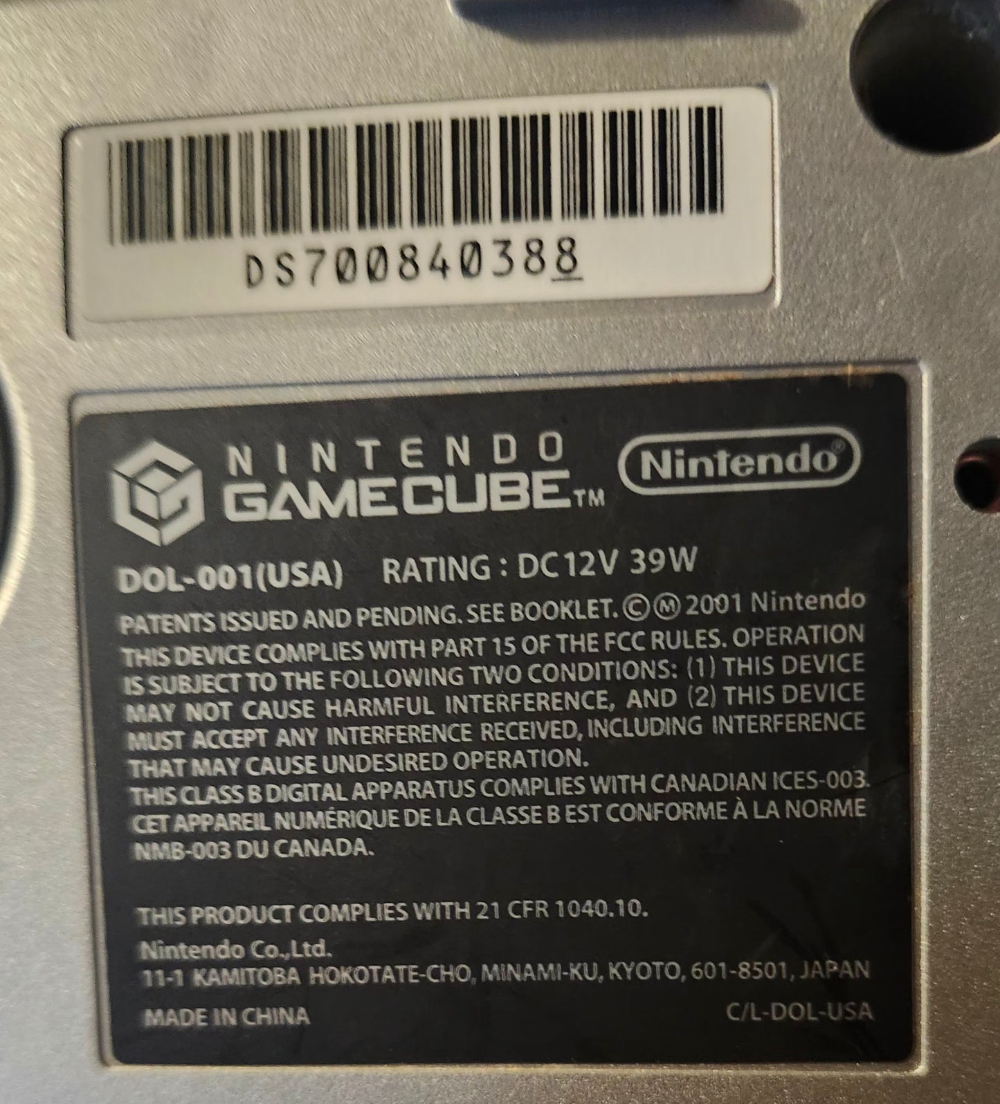 Gamecube Console Bundle D0L-001