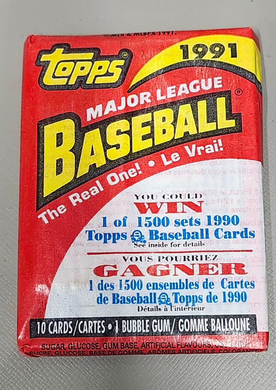 1991 Topps "40 years of baseball" Sealed Packs