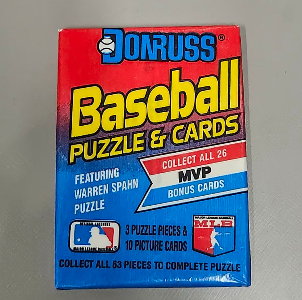 1989 Sealed Donruss Packs