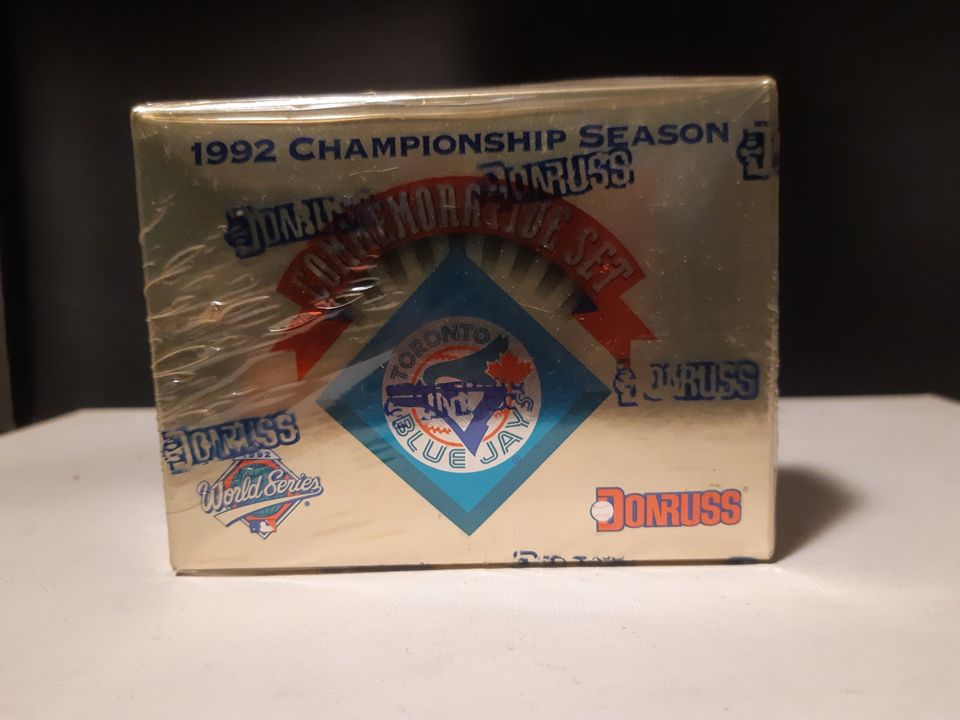 1992 DONRUSS, Toronto Blue Jays Championship Season Card Set, Sealed Box