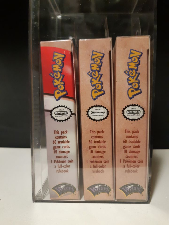 Pokemon Sealed fossil starter decks! Bodyguard and lockdown
