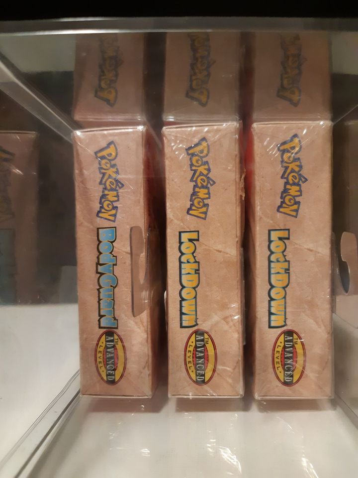 Pokemon Sealed fossil starter decks! Bodyguard and lockdown