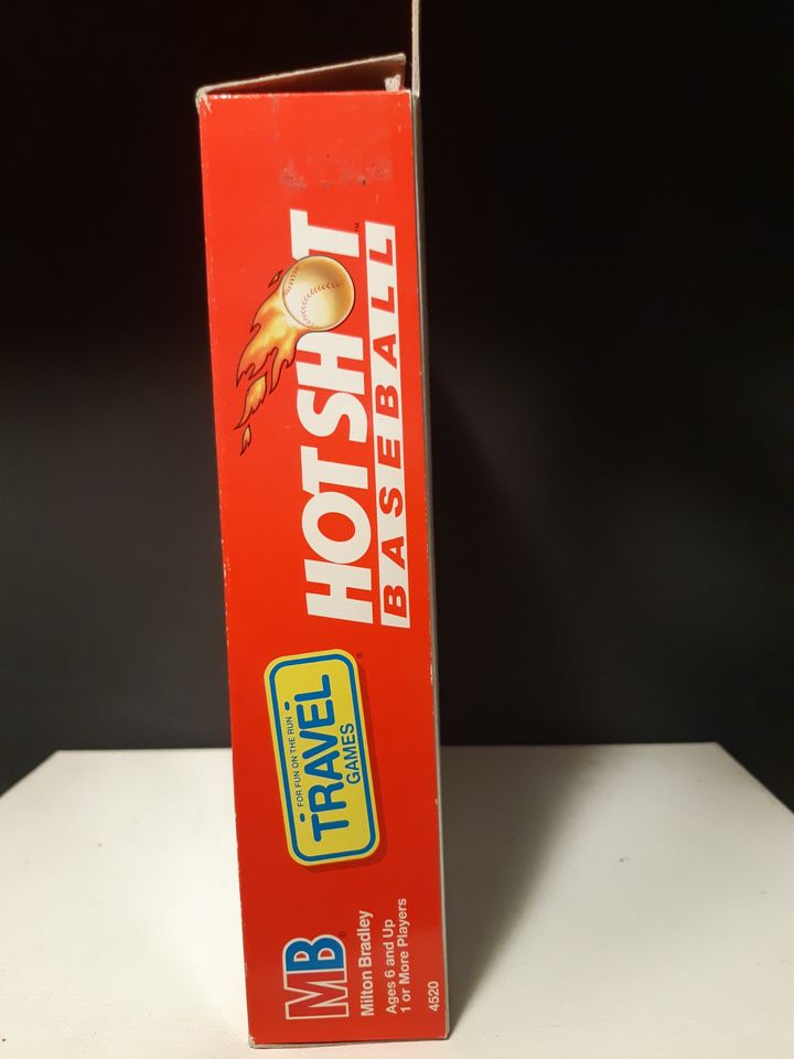 1994 Milton Bradley Hot Shot Baseball Game Complete With Instructions