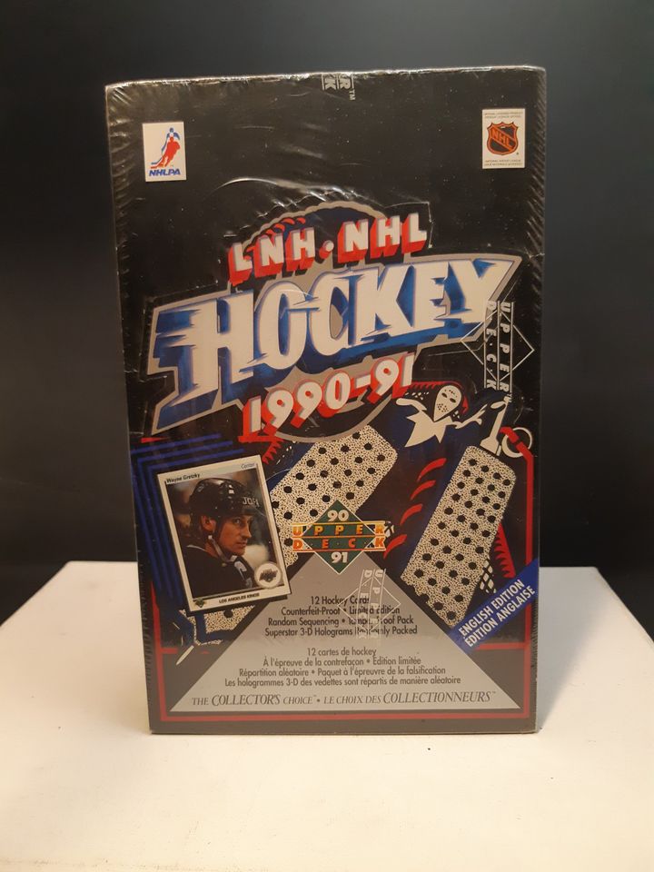 1990-91 Collectors Choice Sealed Hockey cards!!
