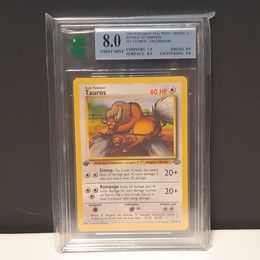 1st edition Tauros graded 8