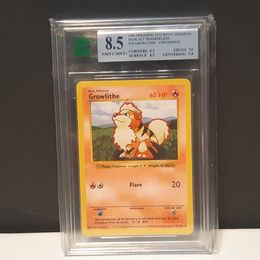 1999 Base Set Shadowless Growlithe 8.5