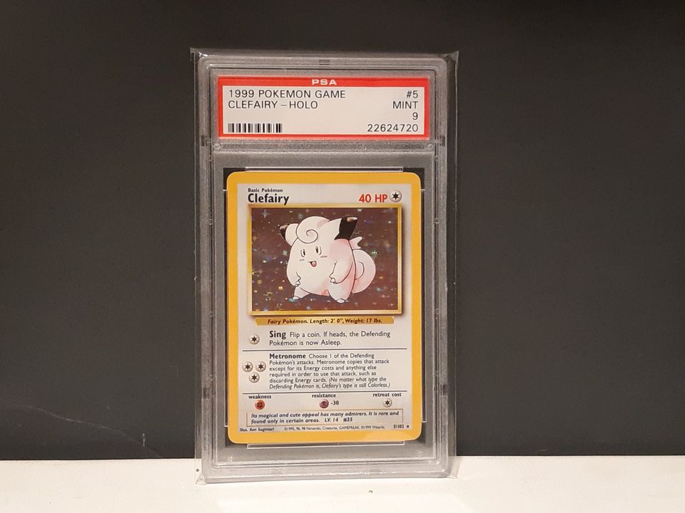 Base Set Clefairy PSA 9