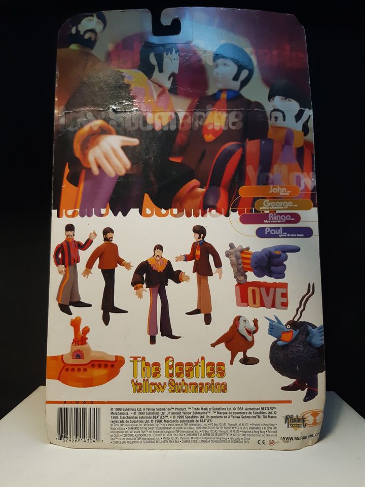 Vintage Beatles Toys Set of 4!!