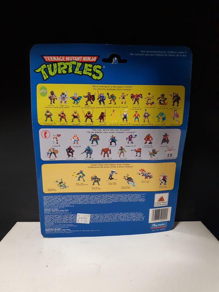 Vintage 1988 Teenage Mutant Ninja Turtles toy!!!