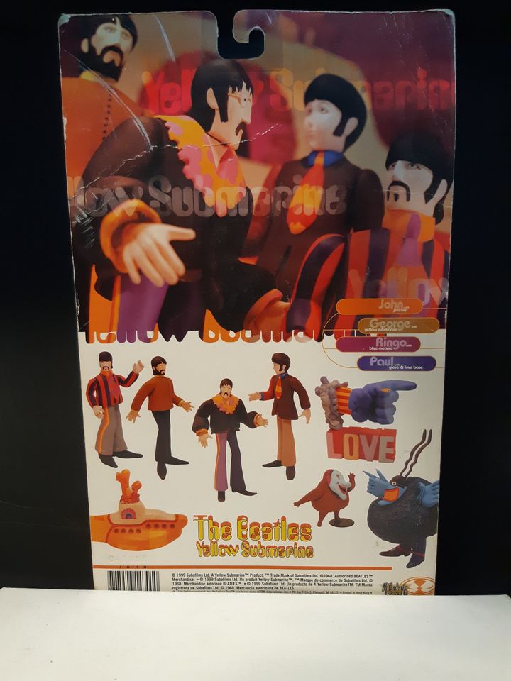 Vintage Beatles Toys Set of 4!!