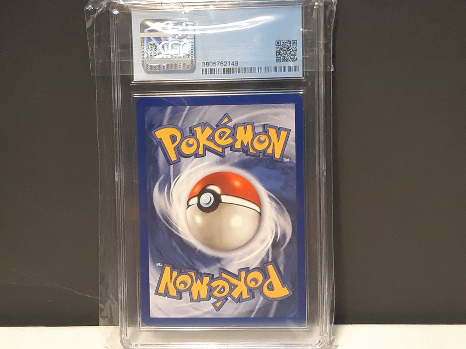 1st Edition Fossil Zubat Graded 9