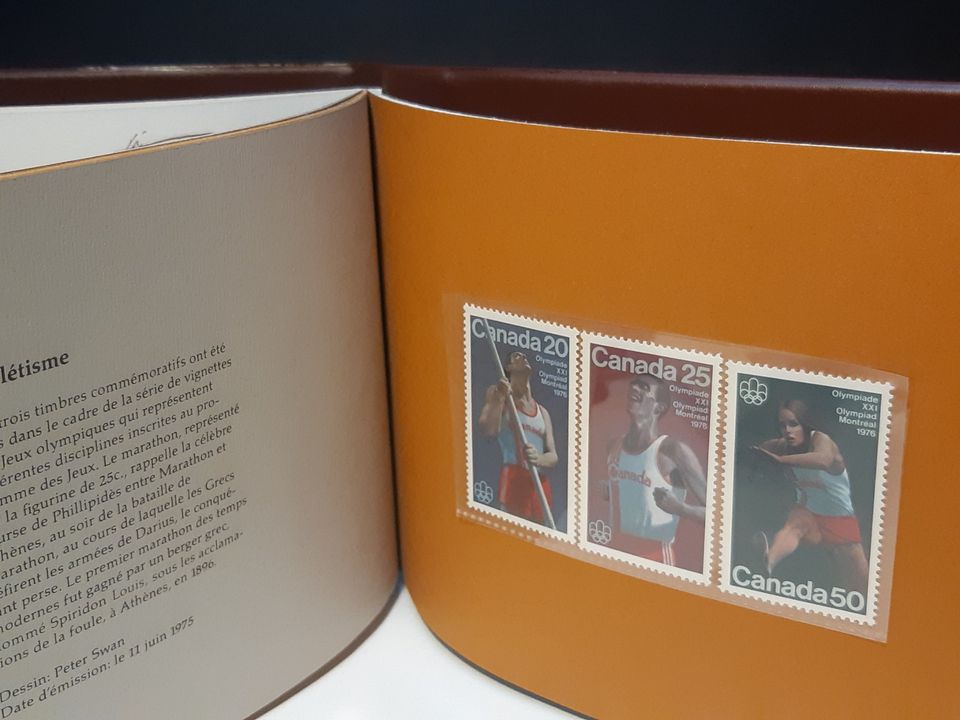 Rare Old 1976 Olympic Collectors Stamps!!!Olympic Stamp Souvenir Collection!!