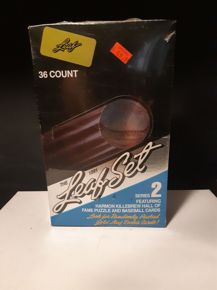 1991 Leaf Set Series 2 Unopened Baseball Cards