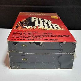 Double tape VHS Ben Hur still Sealed. Small ripped on bottom