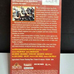 Double tape VHS Ben Hur still Sealed. Small ripped on bottom