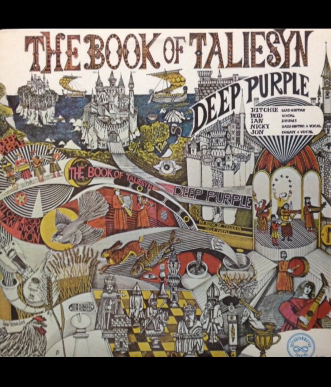 Deep Purple "The Book Of Taliesyn" - 1968
