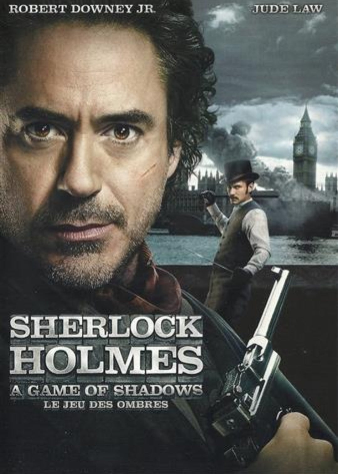 Sherlock Holmes "A Game Of Shadows"
