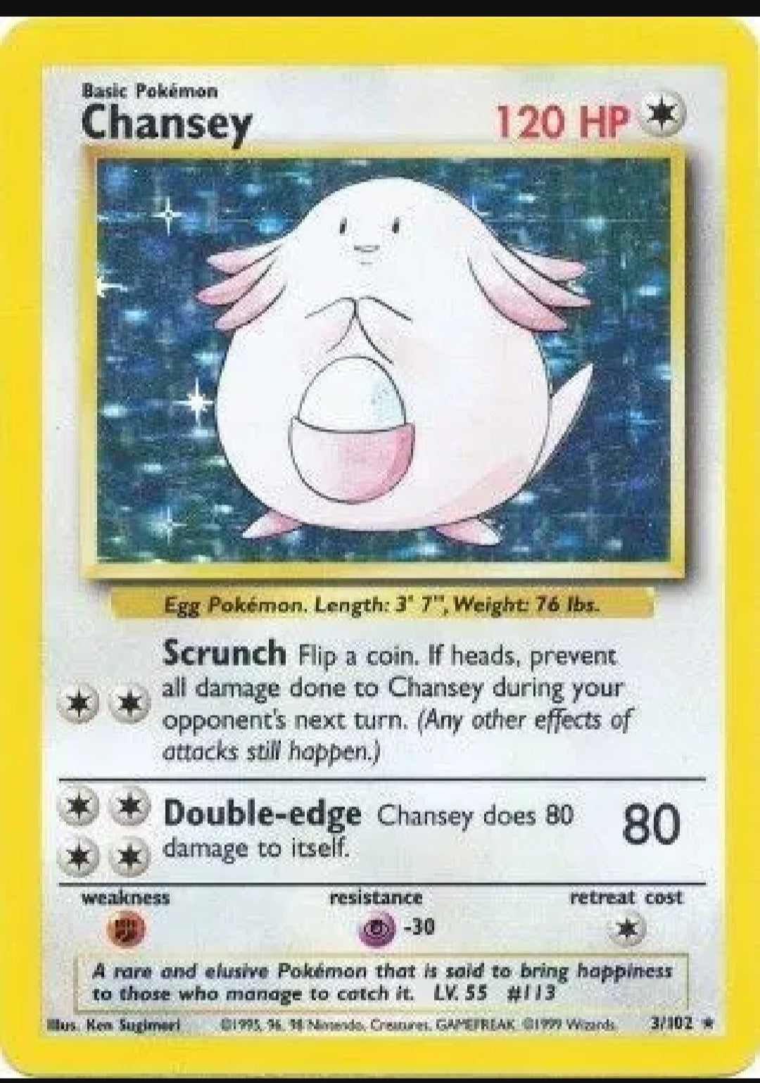 Chansey - Holo