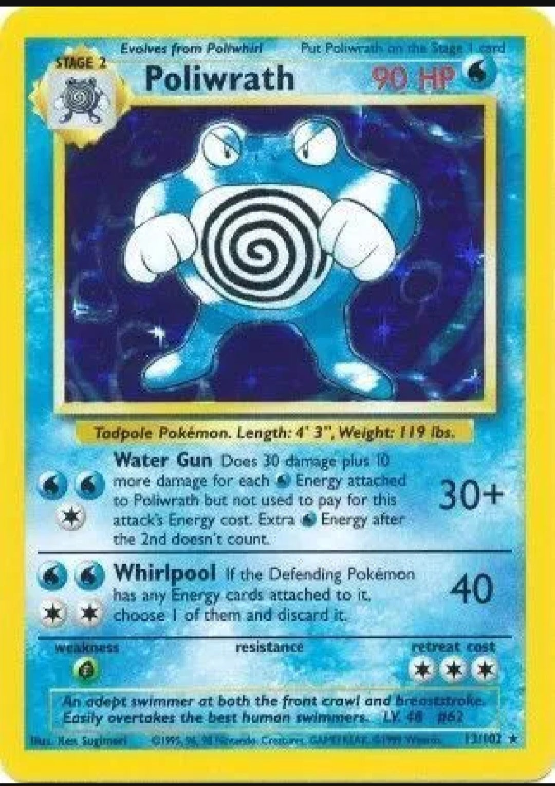 Poliwrath - Holo