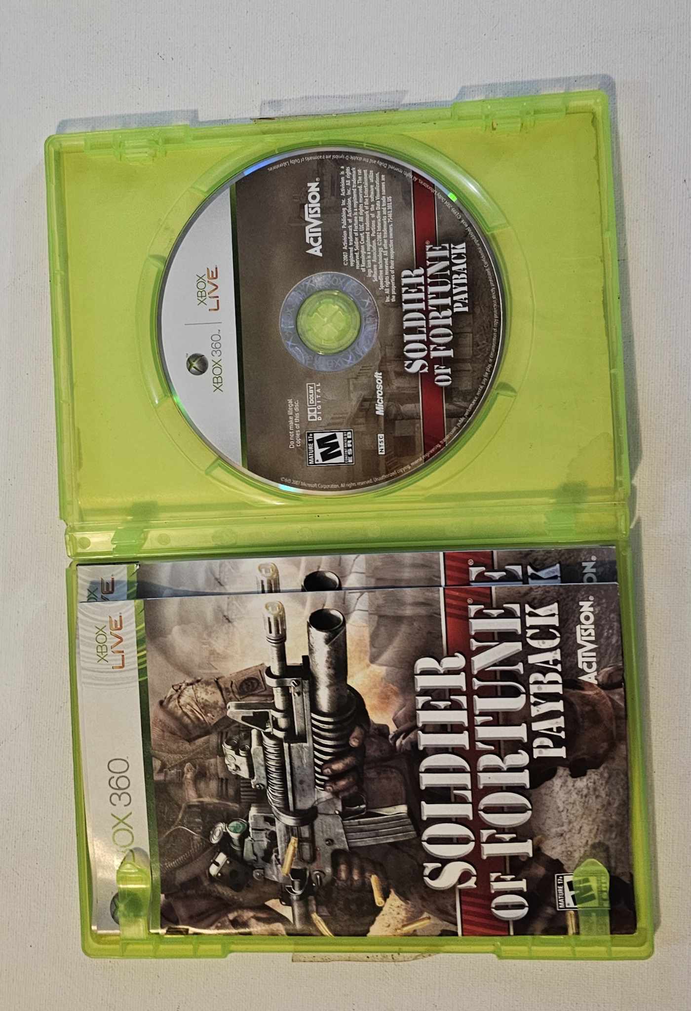 Soldier of Fortune Payback