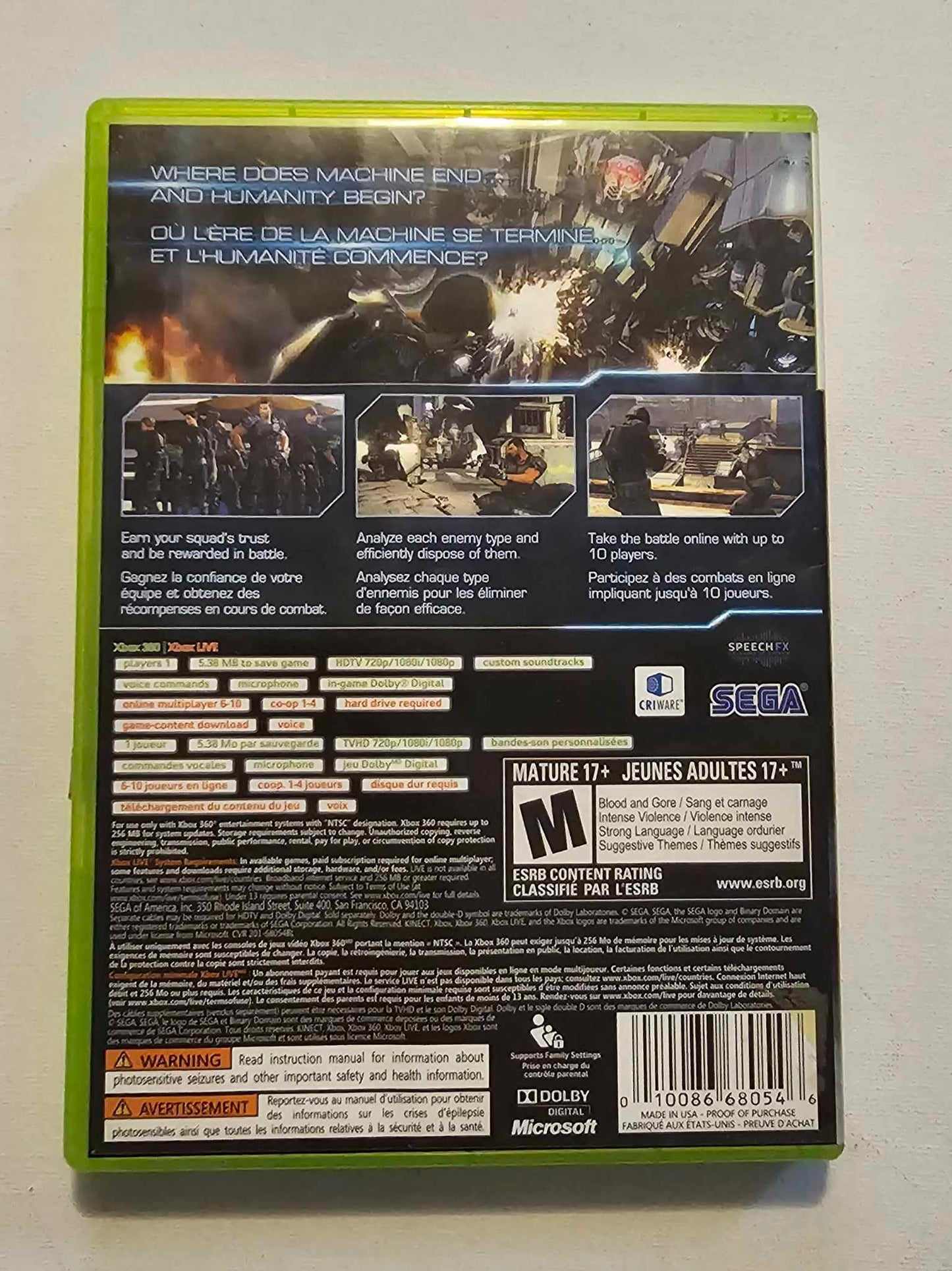 Binary Domain
