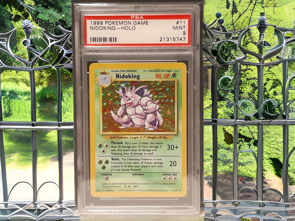 Base Set Nidoking PSA 9