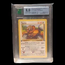 1st edition Tauros graded 8