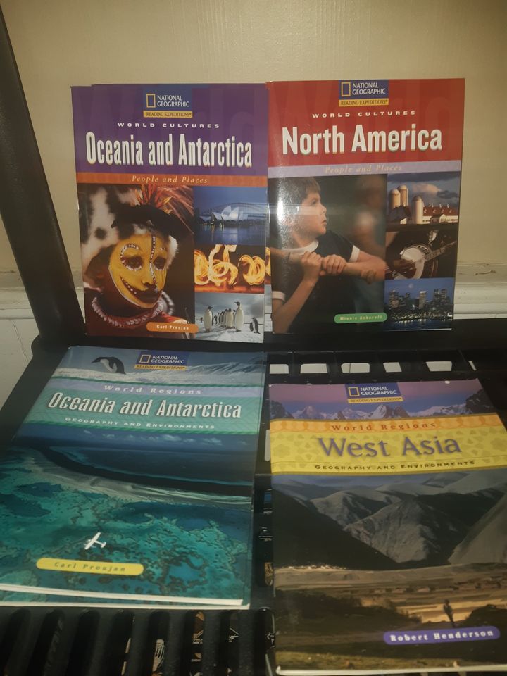 90s National Geographic books