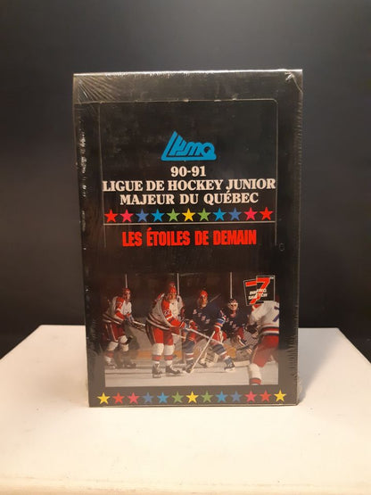 90-91 *French* Quebec Junior Hockey Cards Tomorrow's Stars Today Sealed Booster Boxes