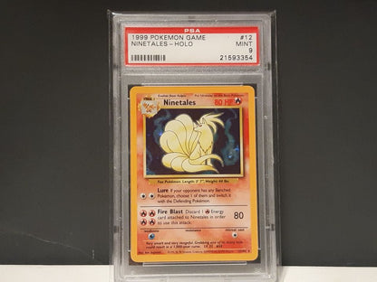 Base Set NineTales PSA 9