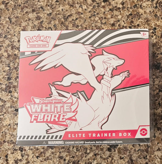 Scarlett Violet "White Flare" Elite Booster Box Sealed