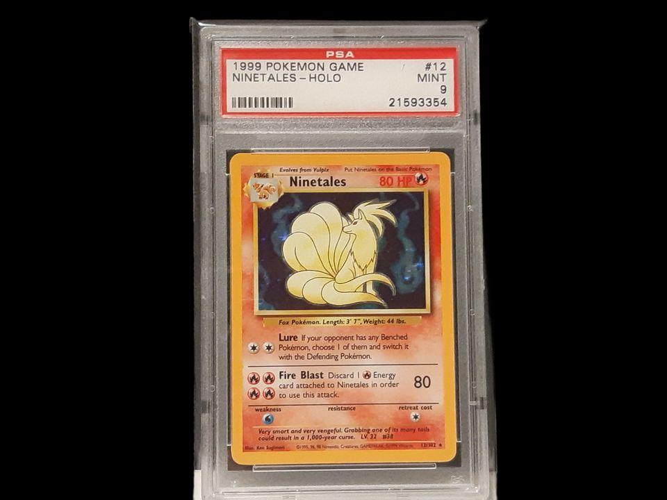 Base Set NineTales PSA 9