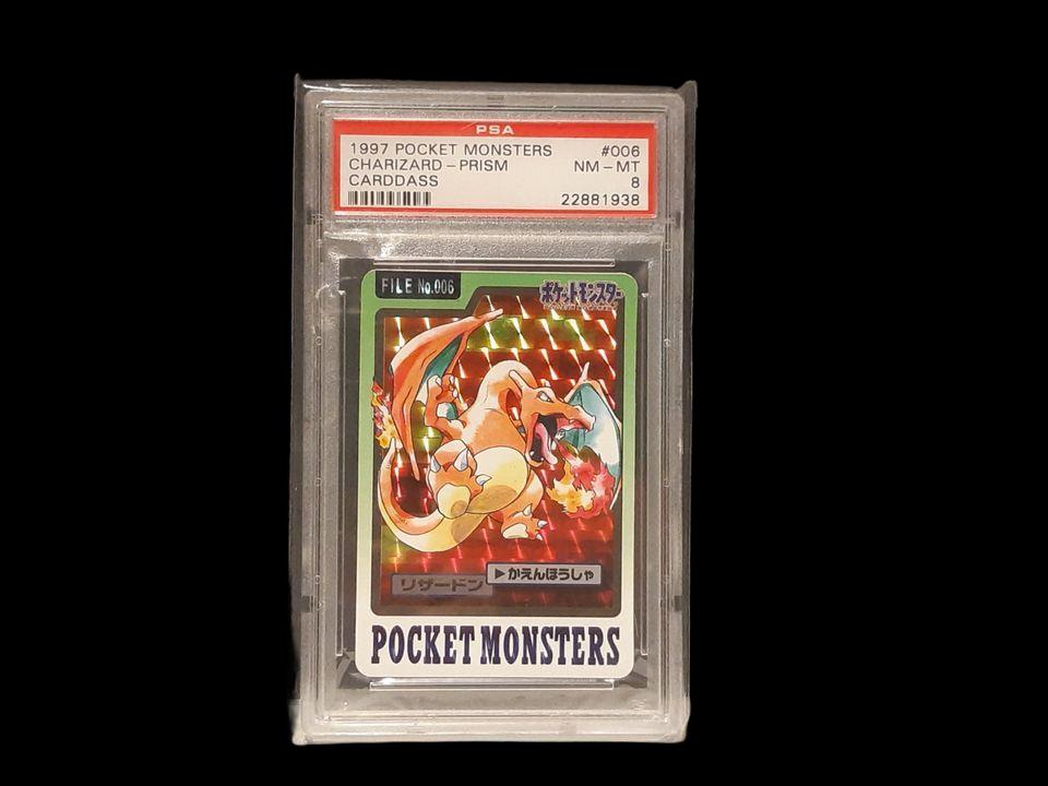 WOW!!! 1997 Pocket Monsters Charizard PSA 8 POP 269!!